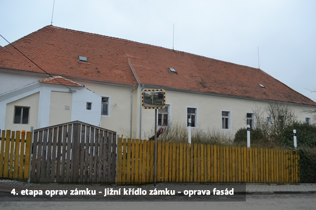 4.etapa oprav zmku - jin kdlo zmku - oprava fasd